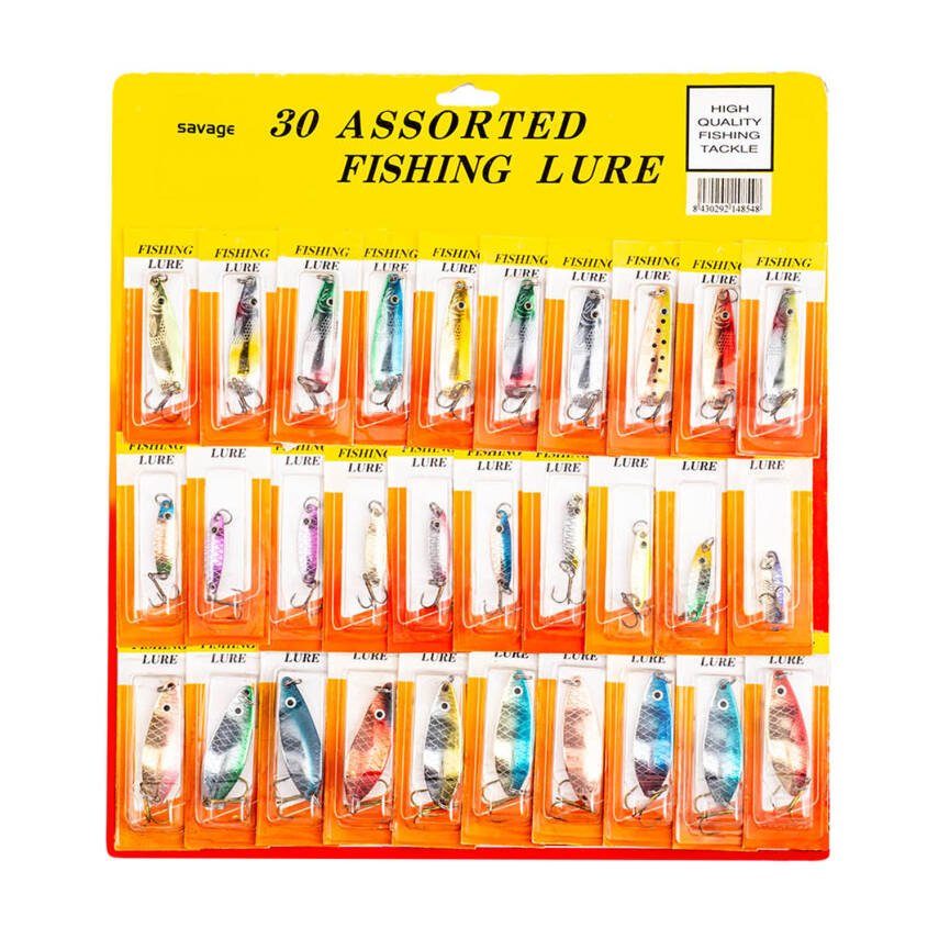 30'lu Olta Kaşığı Seti - Alabalık/Turna/Levrek Avları İçin - 2