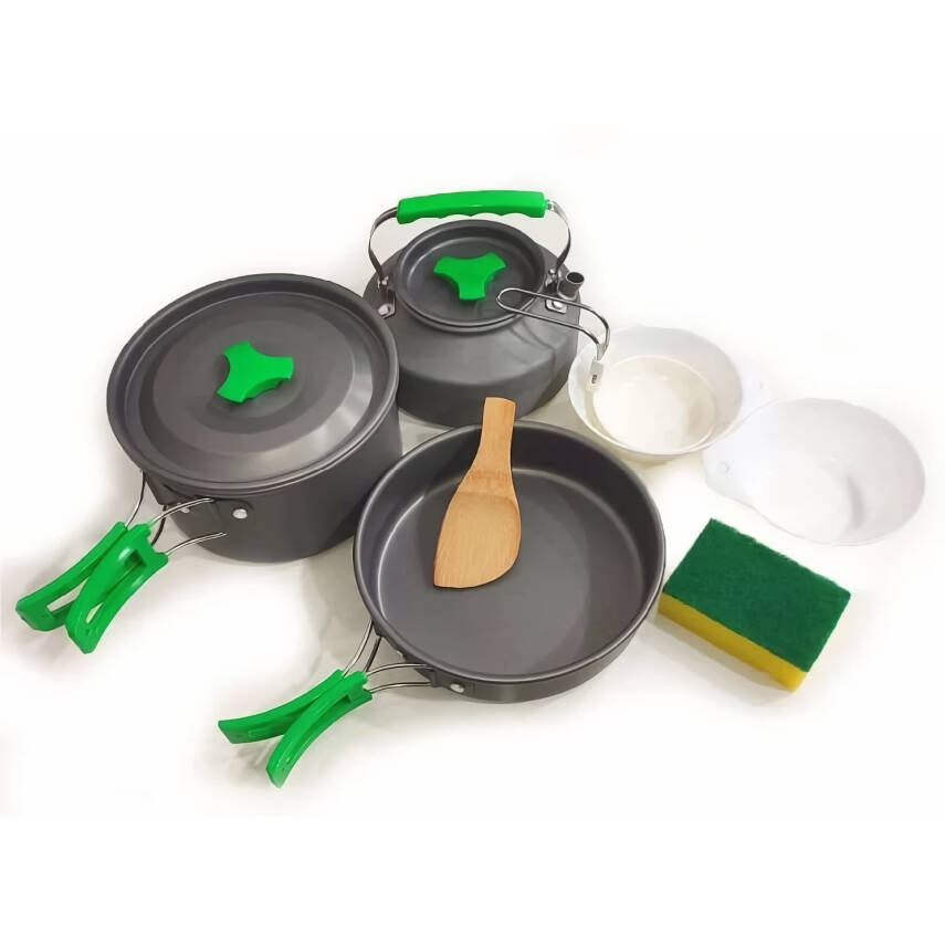 3'lü Kamp Tencere Seti - Orcamp OUT-1150 - 1