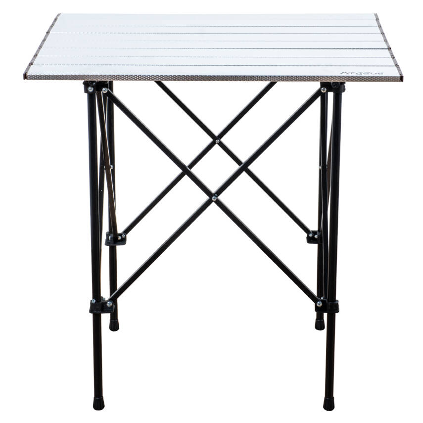 4 Adet Katlanır Kamp Sandalyesi ve Alüminyum Masa Seti - Rock Silver - Kestane - Taşıma Çantalı - 5