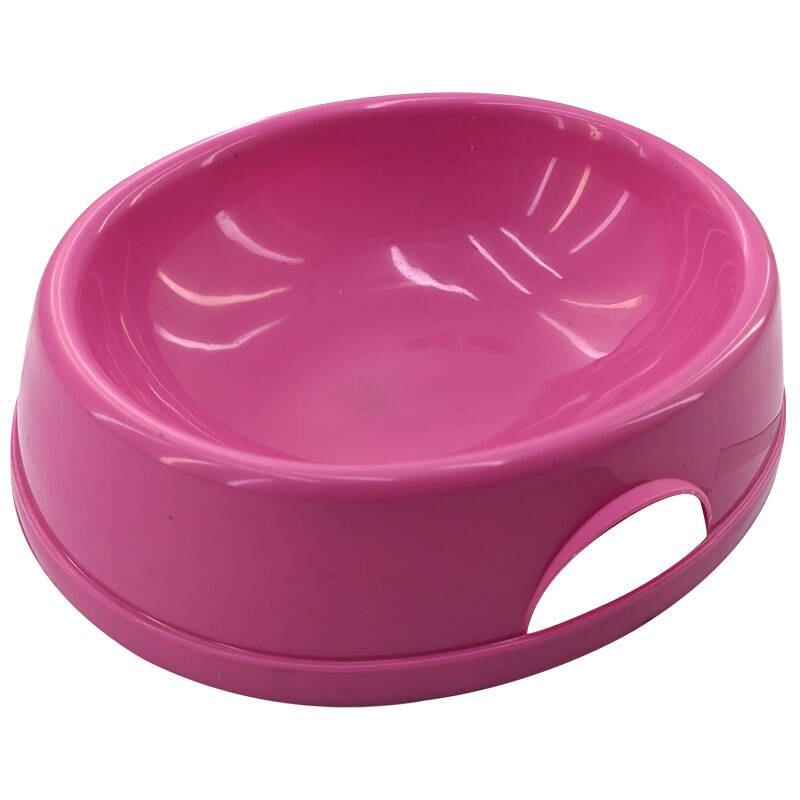 8565 Tekli Kedi/Köpek Mama Kabı - Pembe - 1