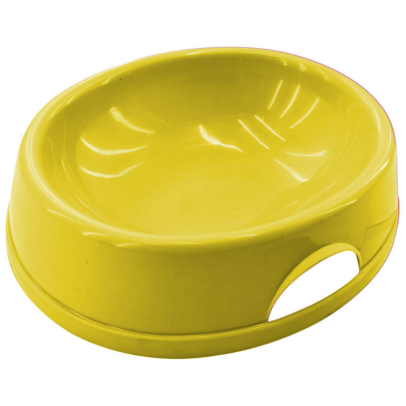 8565 Tekli Kedi/Köpek Mama Kabı - Sarı - 1
