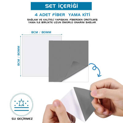 Argeus Gri Fiber Yama Seti Uygulama