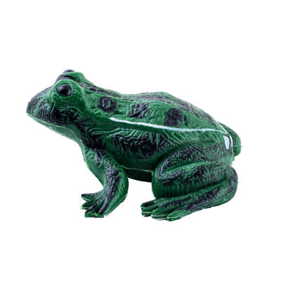 SAVAGE Otantik Desenli Kurbağa Heykelcik Detay