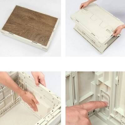 Katlanabilir Kamp Saklama Kutusu İstifleme