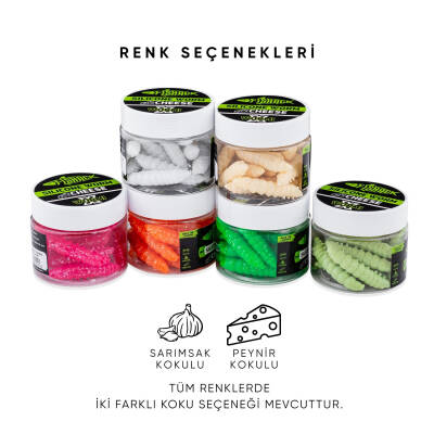 Fishack Yüzen Alabalık Silikon Sahte Yem Paket İçeriği