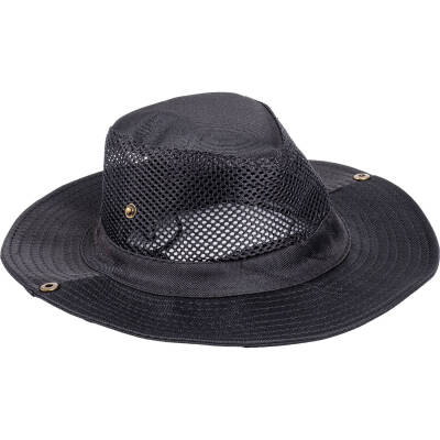 Savex Siyah Fileli Balıkçı Şapkası