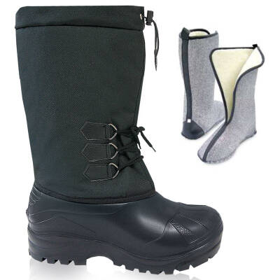 Lemigo Yeti Eva Siyah Çizme