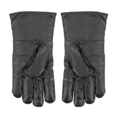 Erkek Deri Eldiven - İçi Peluşlu - Savex - Siyah - 137-E Detay Resmi