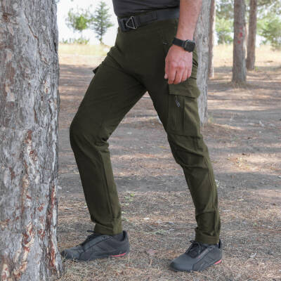 Erkek Outdoor Pantolon - Tactical - Haki Detay 2