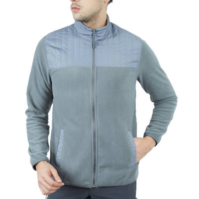 Alpinist Zeta Erkek Polar Mont Gri Melanj Ön Görünüm