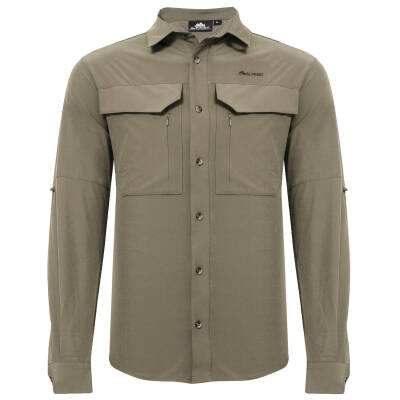 Alpinist Natriks Uzun Kollu Erkek Gömlek Sand (600702) Resmi