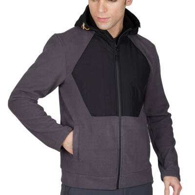 Alpinist Nominata Erkek Sweatshirt Antrasit Detay Görünüm