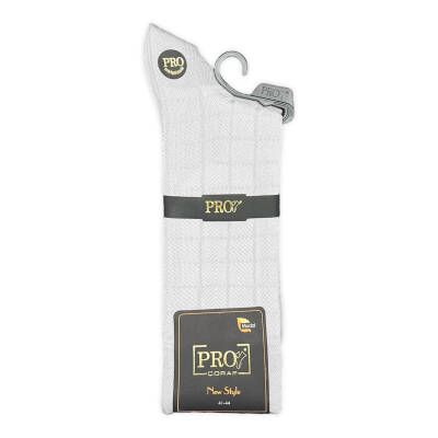 Pro Çorap Atlas Modal Erkek Çorabı Gri Detay