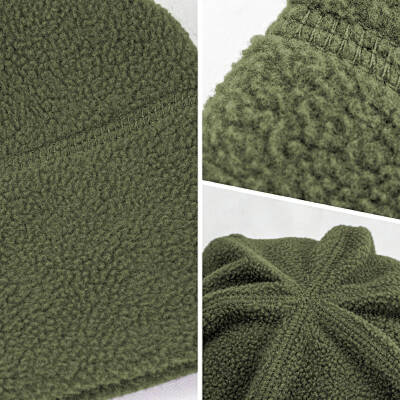 Savex Haki Çocuk Polar Boyunluklu Bere Kullanım