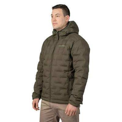 Hannah Zazu Erkek Kaz Tüyü Mont Wintermoss Detay 3