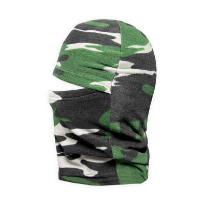 Savex Termal Yeşil Desenli Kar Maskesi Detay