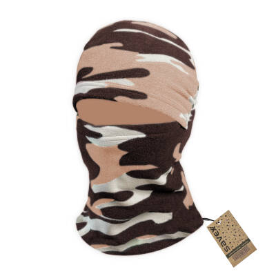 Savex Termal Polar Boyunluk - Kahve Kamuflaj