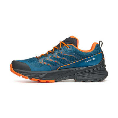 Scarpa Rush 2 Gore-Tex Koşu Ayakkabısı Cosmic Blue-Orange Taban Detayı
