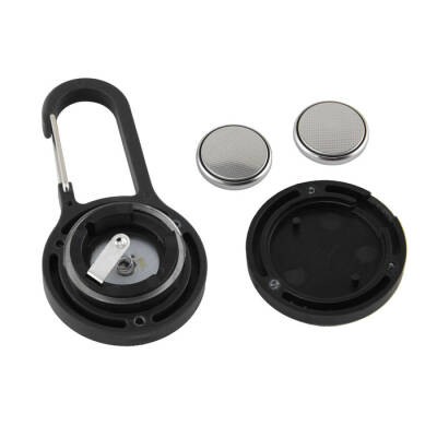 Panther Karabinalı Anahtarlık El Feneri Siyah Detay 2