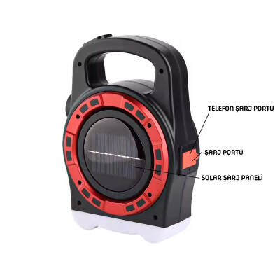 Panther Solar USB Şarjlı El Feneri PT-6678 Kullanım Alanları