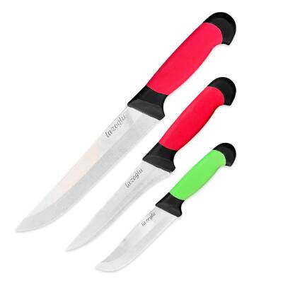 Lazoğlu El Yapımı Kasap Bıçak Seti