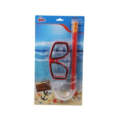 Vardem Dalış Maskesi ve Şnorkel Seti Kırmızı Detay