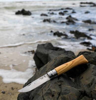 Opinel Zeytin Ağacı Naturel Çakı No:8 Detay