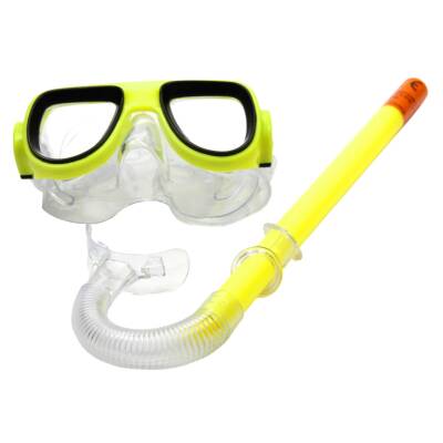 Vardem Oval Dalış Maskesi ve Şnorkel Seti Yeşil (SMG-M25S80) Resmi