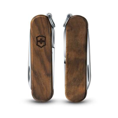 Victorinox Classic SD Ceviz Ağacı Kabzalı İsviçre Çakısı Hediye