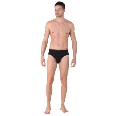 Bambu Erkek Slip Short - Thermoform - Siyah Resmi