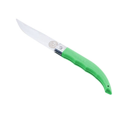 Savex Yatağan No:1 Yeşil El İşçiliği Katlanır Cep Bıçağı