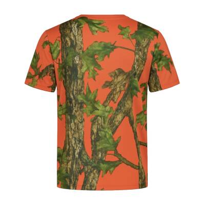 Turuncu Orman Desenli Mikrofiber Tişört Kullanım Alanları