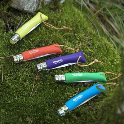 Opinel No:7 Gök Mavisi Katlanır Cep Çakısı Detaylı Görünüm