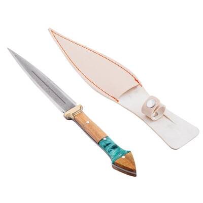 Çift Ağızlı Çerkez Bıçağı Sap Detay