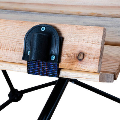 Argeus XL Akordeon Katlanır Ahşap Kamp Piknik Masası Paket İçeriği