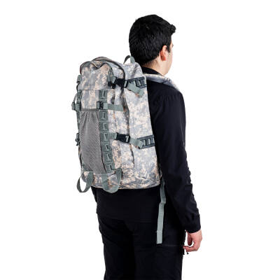 Savage Ventura 50 Litre Gri Kamuflaj Outdoor Sırt Çantası Genel Görünüm