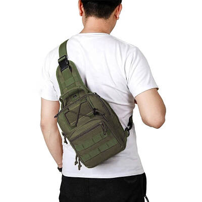 Savage Çapraz Göğüs Askılı Tactical Çanta Haki Detay 2