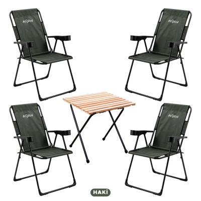 Argeus Rest Kamp Sandalyesi ve Masa Seti