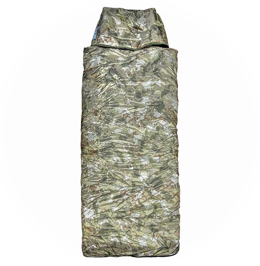 Kamuflaj Uyku Tulumu - İçi Polarlı - Su İtici Kumaş - Accord Extreme - 1