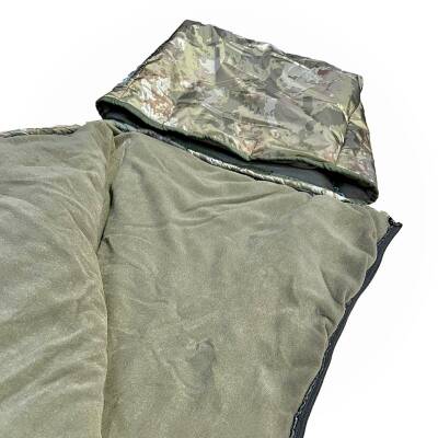 Kamuflaj Uyku Tulumu - İçi Polarlı - Su İtici Kumaş - Accord Extreme - 3