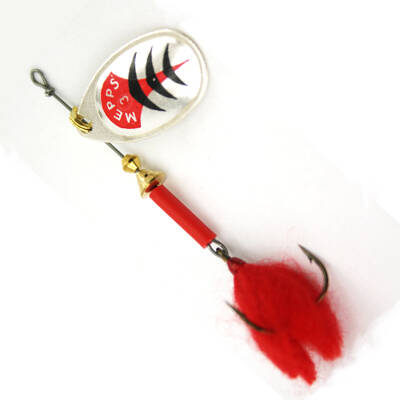 Alabalık ve Turna Avı İçin Mükemmel Döner Kaşık: Mepps Winner Gümüş No:1 - 1