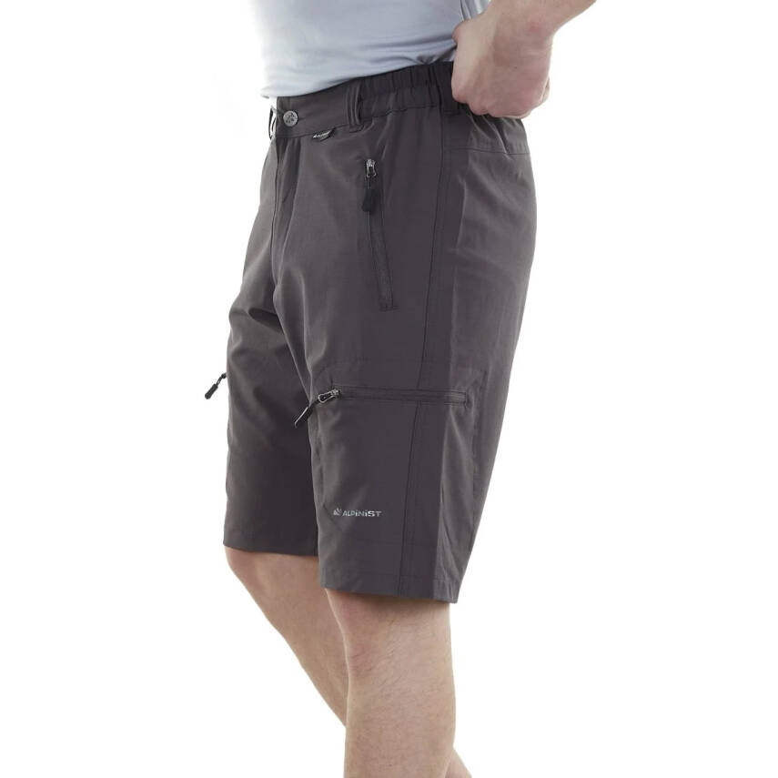 Alpinist Colorado Erkek Short Füme - Outdoor Şıklığı ve Performansı Bir Arada - 2
