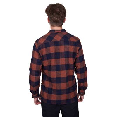 Alpinist Felder Erkek Ekose Outdoor Gömlek - Tarçın Rengi Şıklığı - 4