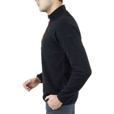 Alpinist Gamma Fermuarlı Erkek Polar Sweet Siyah - 2