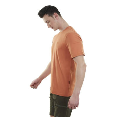 Alpinist Lucid Kiremit Rengi Organik Pamuk Erkek Spor Tişörtü - 2