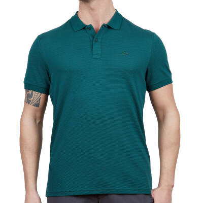 Alpinist Roc Erkek Polo Yaka Tişört - Hunter (600603)
