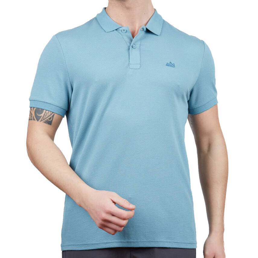 Alpinist Roc Erkek Polo Yaka Tişört - S.Blue - 1