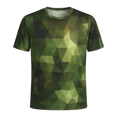 Kamuflaj Prizma Desenli Mikrofiber Tişört - Avcı Tişört - Hızlı Kurur - 2