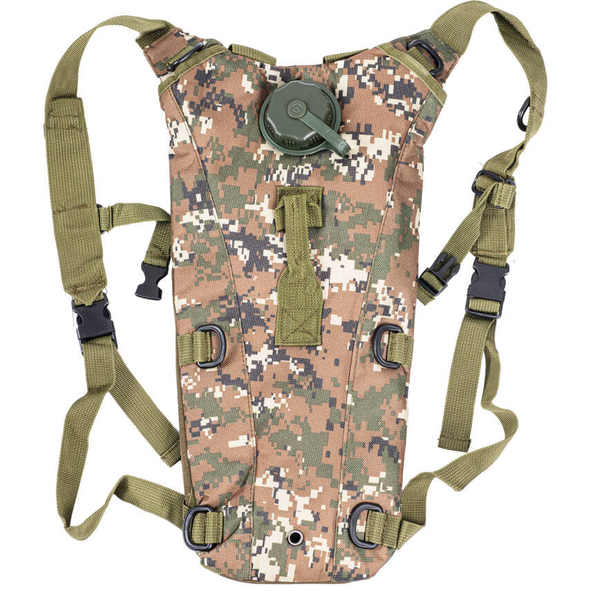 ARGEUS 3 Litre Askeri Yeşil Desenli Su Torbası Sırt Çantası - Outdoor Model - 1