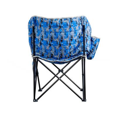 Argeus Balcony Comfort Katlanabilir Kamp Sandalyesi Mavi Kamuflaj - 3
